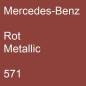 Preview: Mercedes-Benz, Rot Metallic, 571.